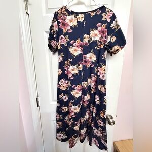 Floral Navy Dress